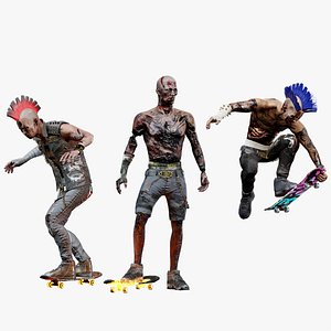3D PUNK UNDEAD S PACK