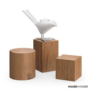 chick candleholder 3d model