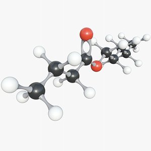 Pentyl Butyrate  Molecule With PBR 4K 8K 3D