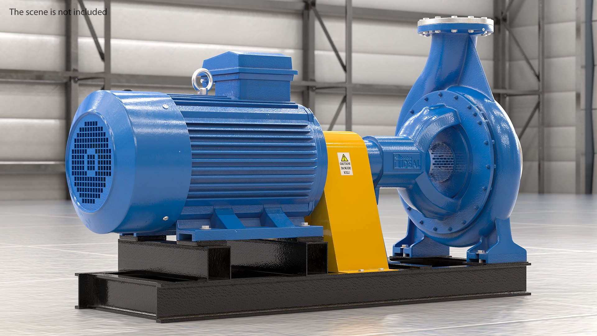 Electric centrifugal water pump 3D model TurboSquid 1554975