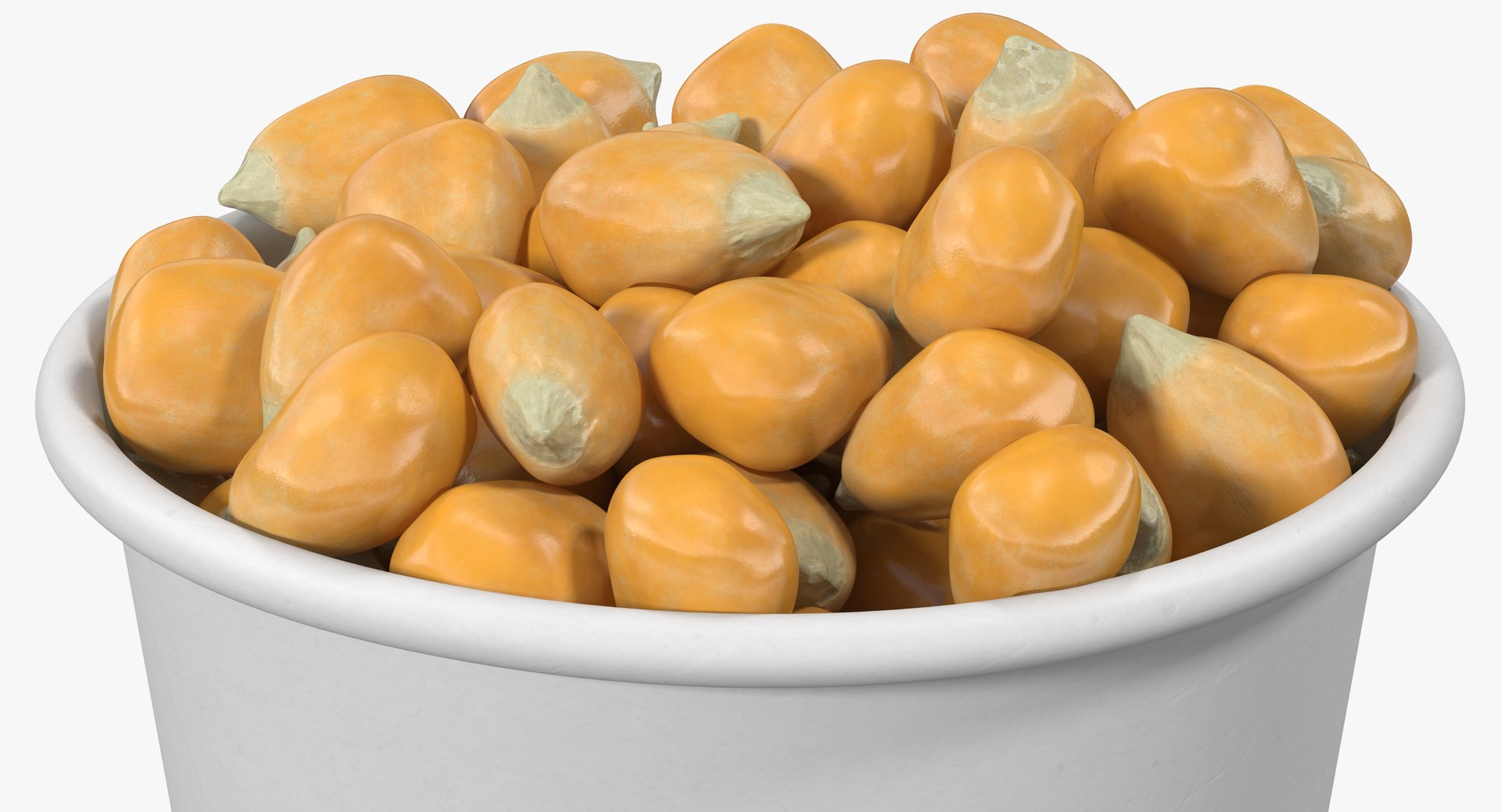 Corn Kernels Cup 2 3D Model TurboSquid 1260729