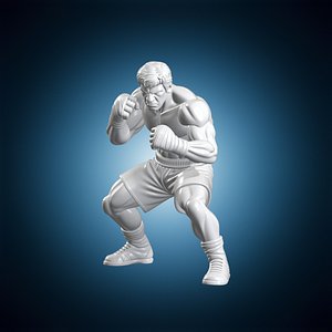 Rocky Balboa Training Figure 3D Printable 3D model