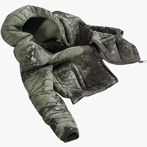 3D realistic women s jacket model