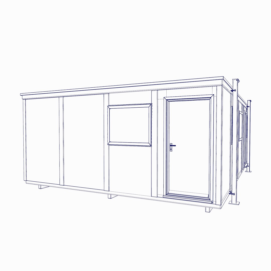 Office Container 3D - TurboSquid 2412455