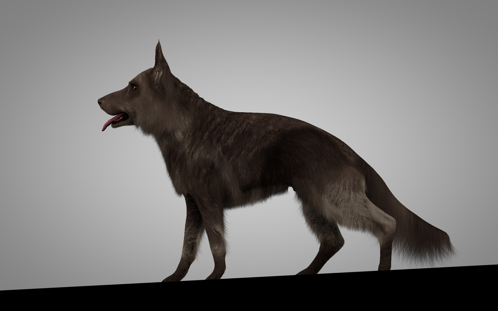 Steel cross clearance german shepherd