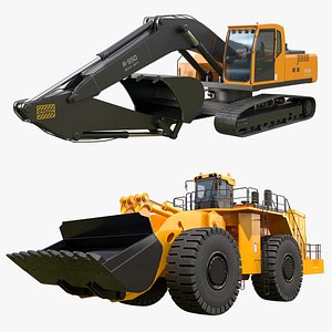 Excavator and Wheel Loader Collection