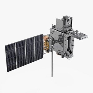 Geostationary Operational Environmental Satellite 3D model