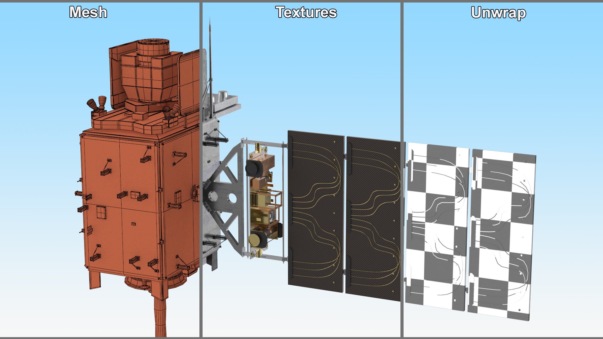 Geostationary Operational Environmental Satellite 3D model https://p.turbosquid.com/ts-thumb/X7/EjBzDI/Iu/geostationary_operational_environmental_satellite_011/jpg/1748027325/1920x1080/fit_q87/e9ddae73ff3c7babee4e168d48bfddac139fa062/geostationary_operational_environmental_satellite_011.jpg