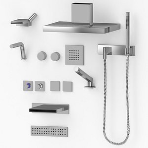 3D dornbracht rain model