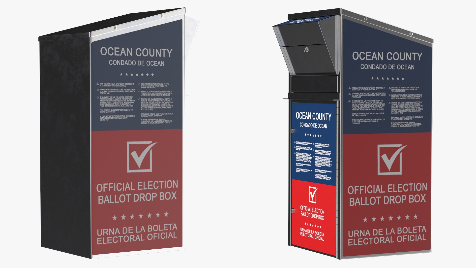 3D Official Ballot Drop Off Box - TurboSquid 1908781