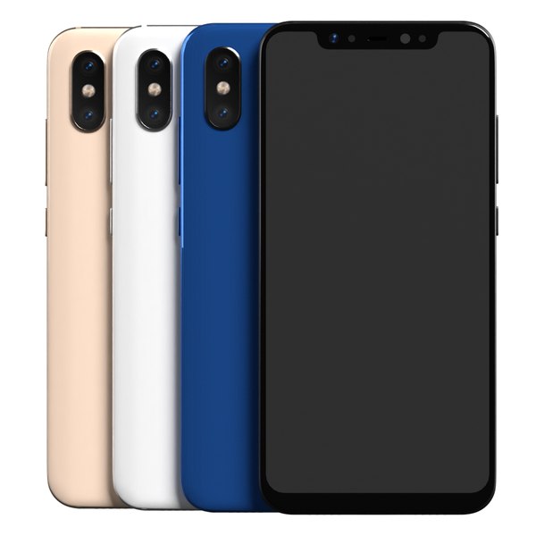 Xiaomi Mi 8 All colors 3D 모델 - TurboSquid 1913365