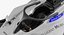 Formula E Nissan EDAMS Rigged 3D Model
