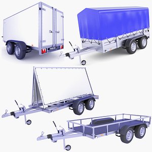 Cargo and Billboard Trailers v26