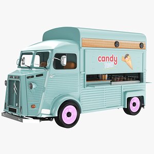 Citroen Ice Cream And Candy Truck