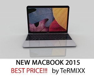 3d new macbook 2015 model