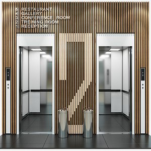 passenger elevator 3D