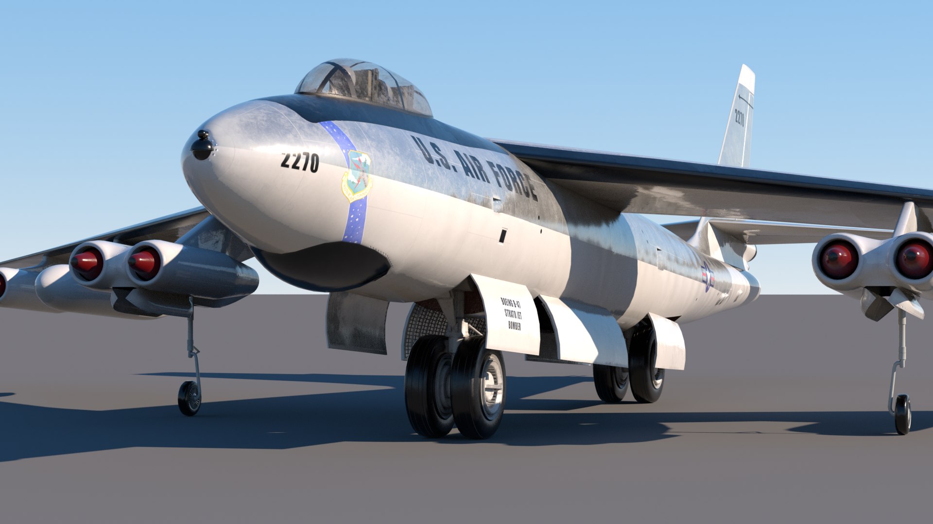 3D model B-47E Stratojet https://p.turbosquid.com/ts-thumb/X7/eZ8IzQ/DN/5/png/1749289347/1920x1080/fit_q87/187c0f065da7c89d371c6a9a60346d6b05a39cf7/5.jpg