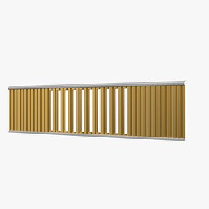 3D Modern Decorative Vent Cover 3D Model for Interior Visualization266 model