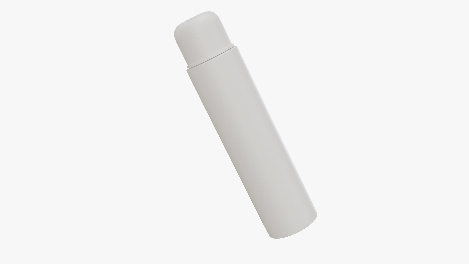 3D Model Non Brushed Thermos Bottle - TurboSquid 1823791