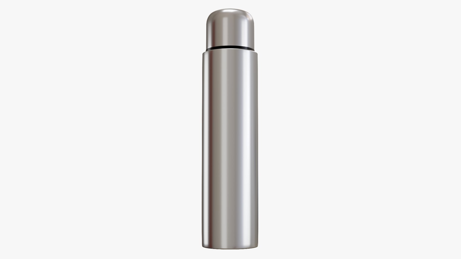 3D Model Non Brushed Thermos Bottle - TurboSquid 1823791
