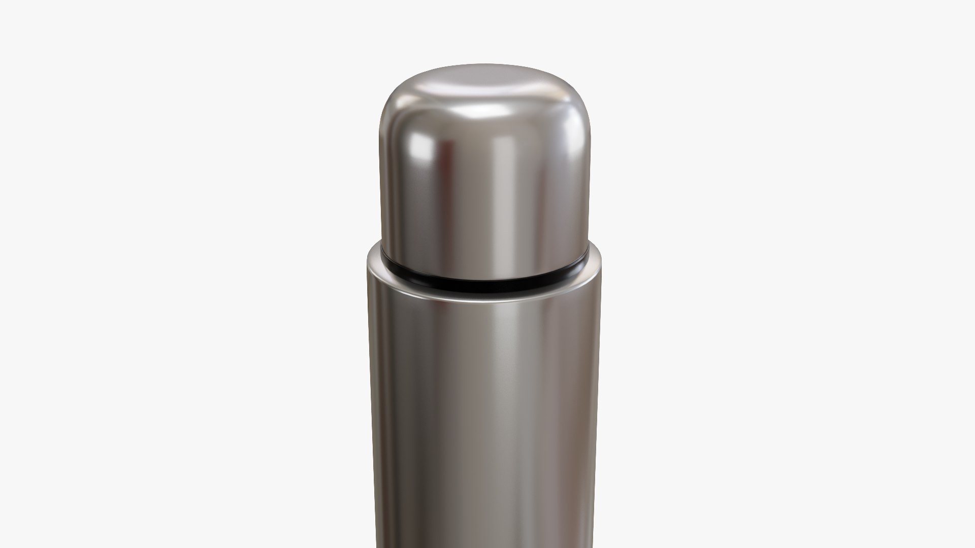 3D Model Non Brushed Thermos Bottle - TurboSquid 1823791