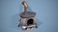Stylized Fantasy Stove - PBR Game Ready Low-Poly