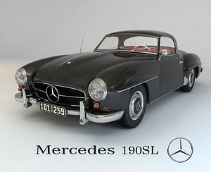 Mercedes 190SL coupe