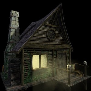 3d vue witchhouse hexenhaus