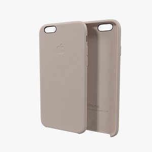 iPhone 6 Plus Leather Case Pink
