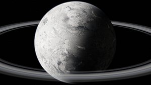 8K Fictional Ice Planet 2 3D model