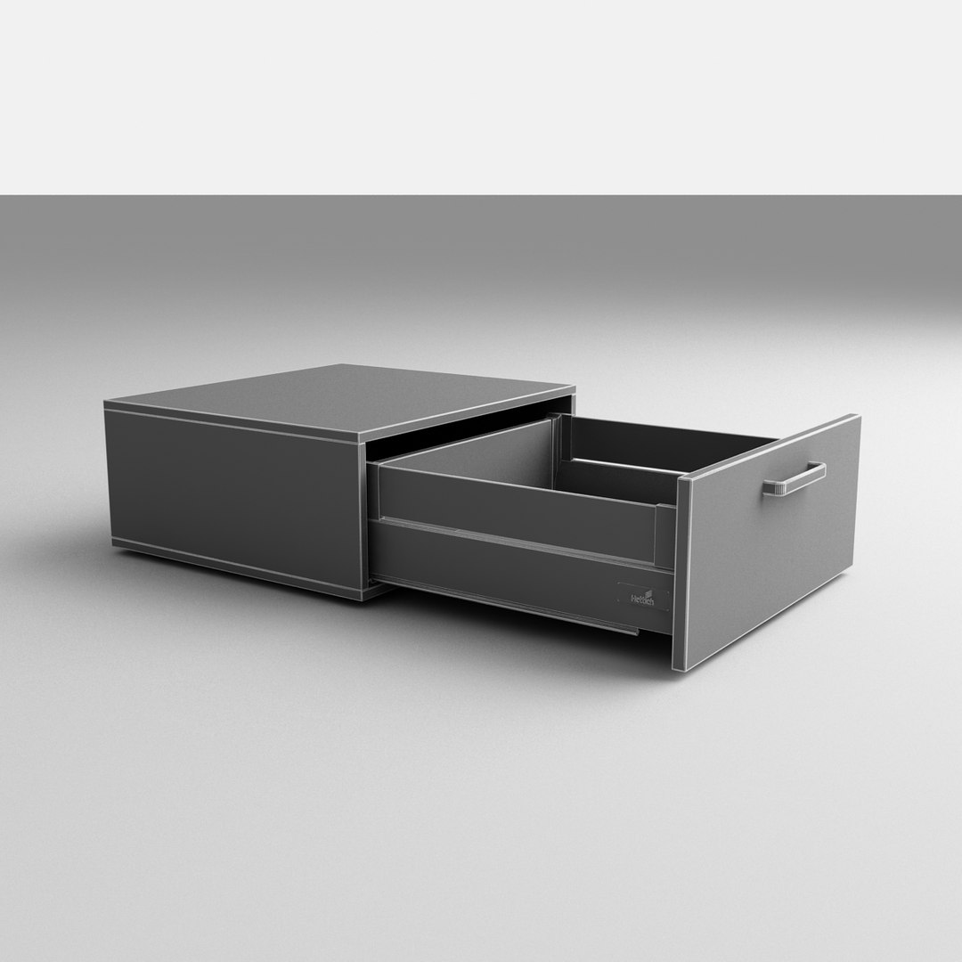 Hettich Innotech 144mm Design 3d Model