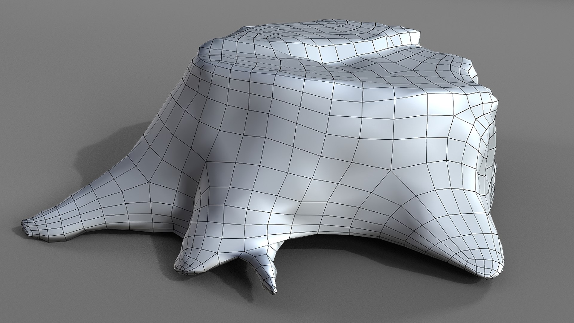 3D Model Realistic Stump - TurboSquid 1343696