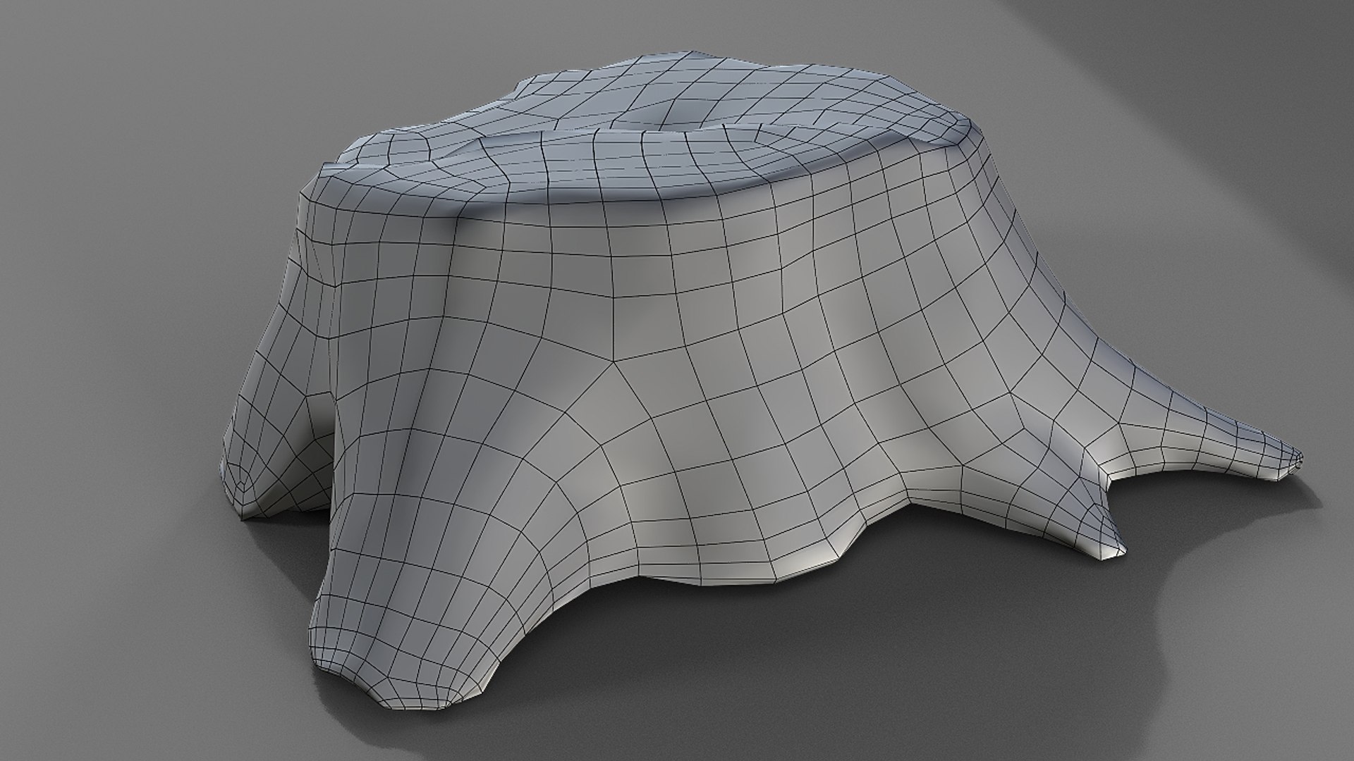 3D Model Realistic Stump - TurboSquid 1343696