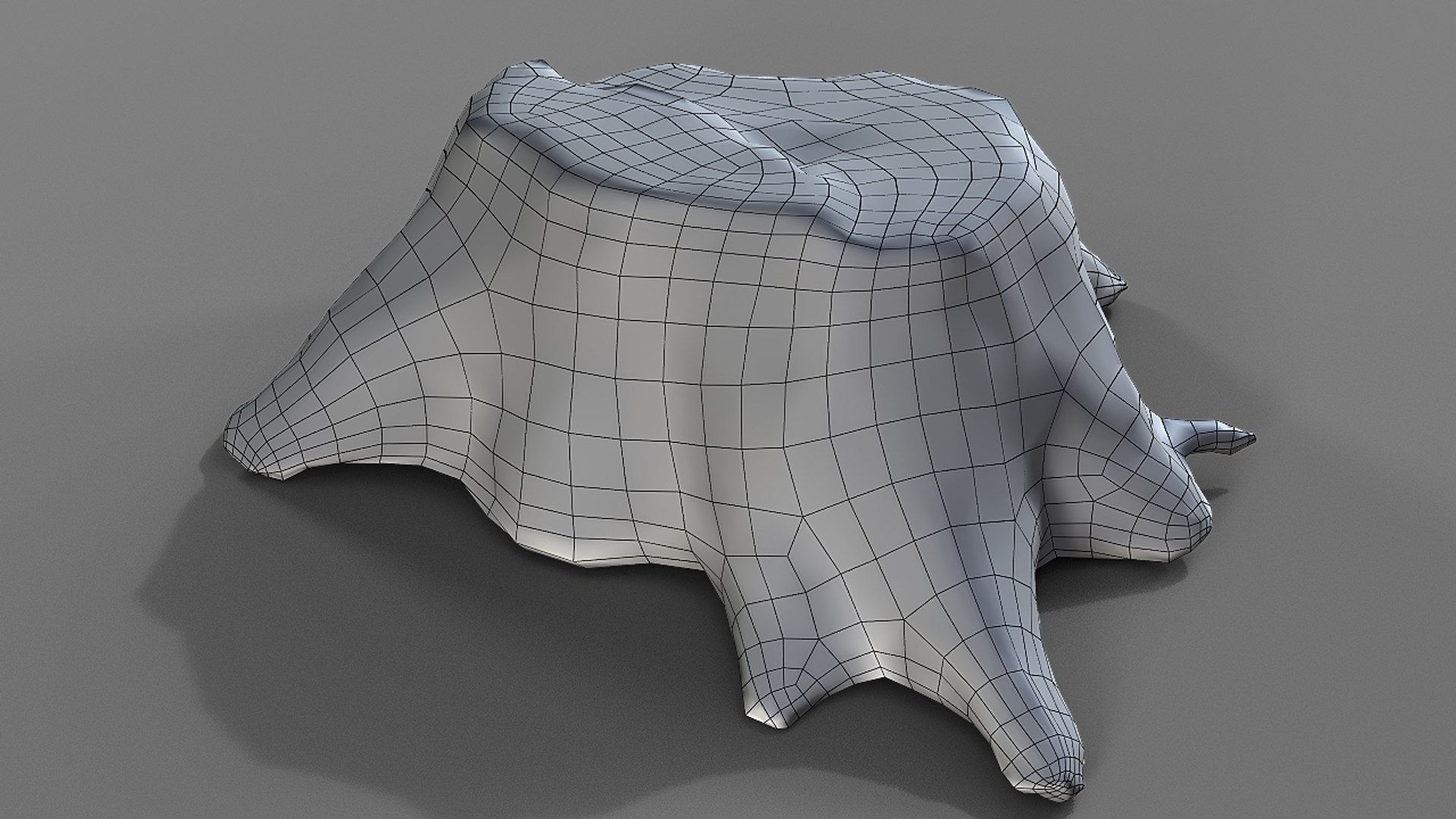 3D Model Realistic Stump - TurboSquid 1343696