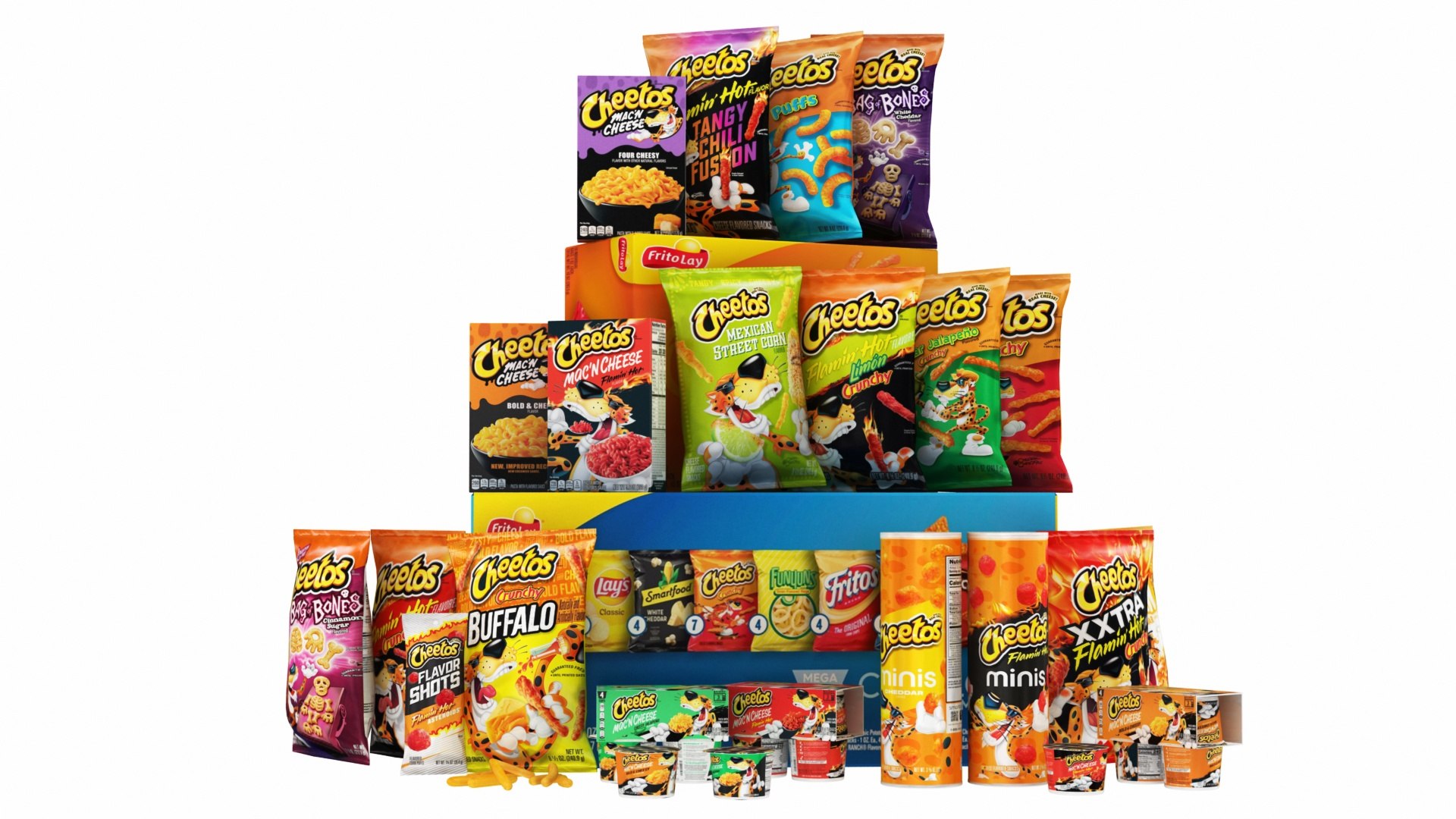 3D model Chips Collection 110 in 1 https://p.turbosquid.com/ts-thumb/X7/t96auj/mo/cheetos3/jpg/1730067400/1920x1080/fit_q87/bd982e507298558d08f1ade2c09f9813d6e11e34/cheetos3.jpg