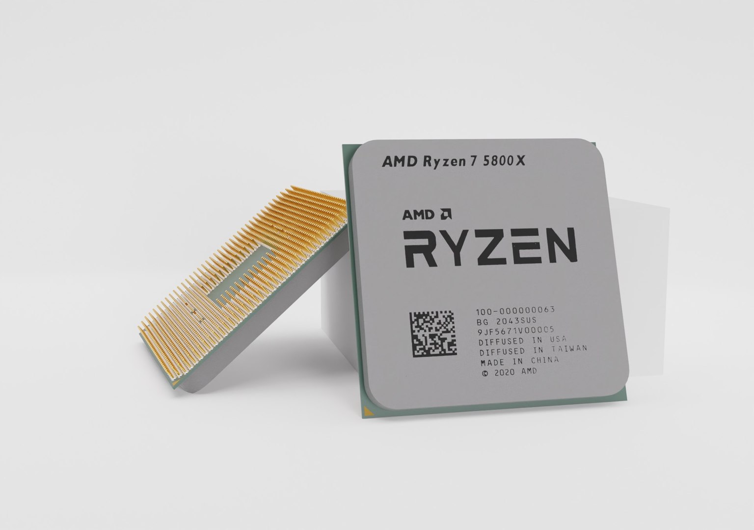 3D AMD Ryzen 7 5800X - TurboSquid 1792693