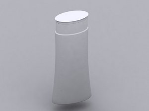 3d shampoo model