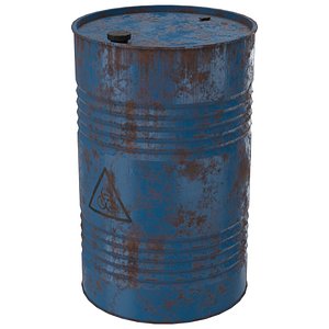 3D model barrel 1