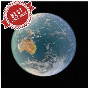 earth sphere 3d max