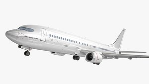 Boeing 737-800 Generic White