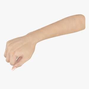White Skinned Woman Fist