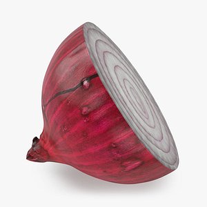 Half A Red Onion model