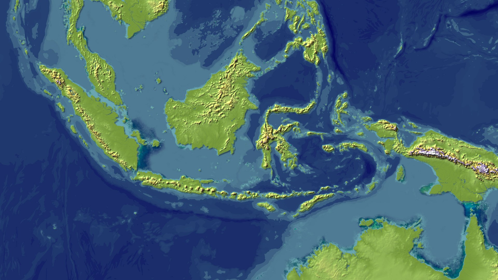 3d Indonesia Maps