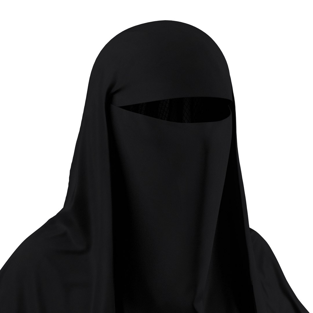 Muslim Islamic Women Burqa 3d 3ds