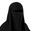 Muslim Islamic Women Burqa with Face Cover Niqab