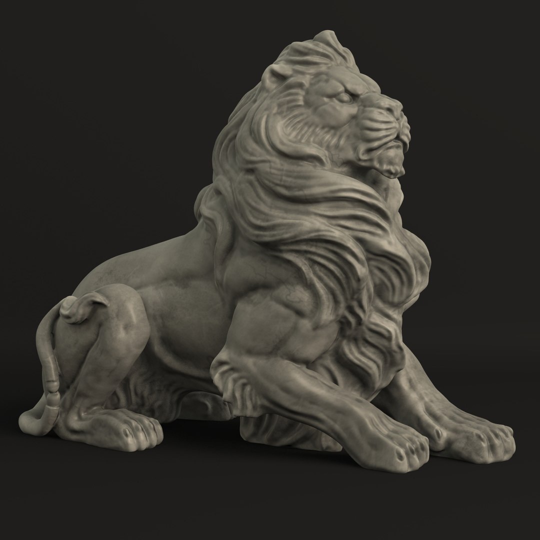 maya stone lion