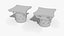 Classical Architectural Ornament Kitbash - Five Orders  Balusters Cornices Brackets Pediments - 4