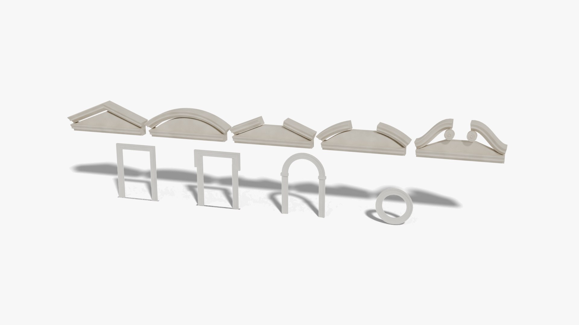Classical Architectural Ornament Kitbash - Five Orders  Balusters Cornices Brackets Pediments - 4 model https://p.turbosquid.com/ts-thumb/X8/P247Ww/ap/classical_ornament_kitbash_07_pediments_surrounds/jpg/1791587134/1920x1080/fit_q87/25e5765b6682beb6ca943cd27fcdfb96df4d2e76/classical_ornament_kitbash_07_pediments_surrounds.jpg