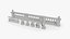 Classical Architectural Ornament Kitbash - Five Orders  Balusters Cornices Brackets Pediments - 4