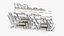 Classical Architectural Ornament Kitbash - Five Orders  Balusters Cornices Brackets Pediments - 4
